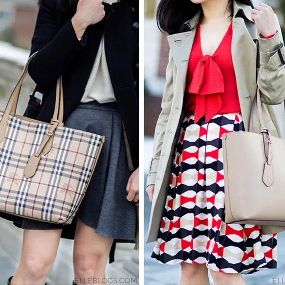 BURBERRY TOTE BAG - Picture 2 of 5